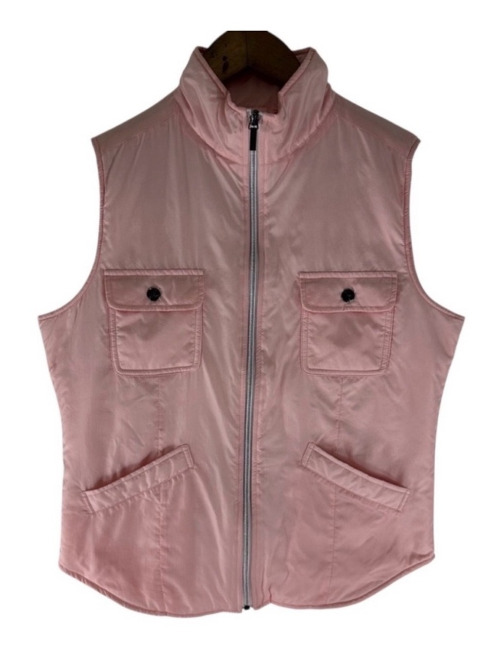 Tommy Bahama Women’s Pink Golf  Vest lightweight Full zip up ( Medium)